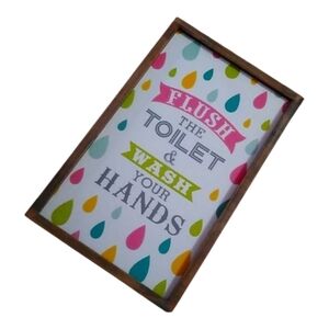 WASH YOUR HANDS Home Decor